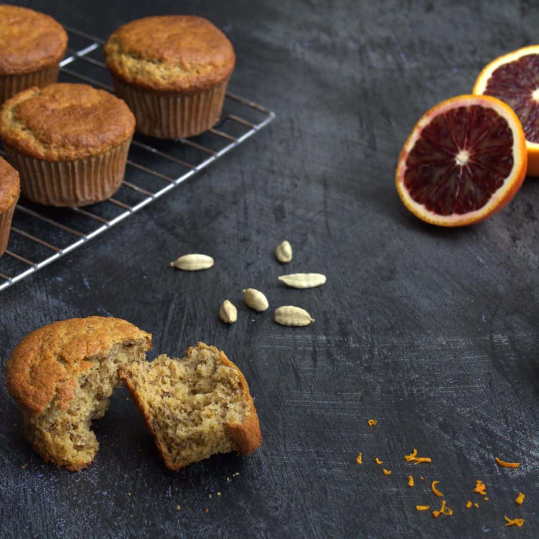 Recipe: Gluten-Free Banana Cardamom Muffins