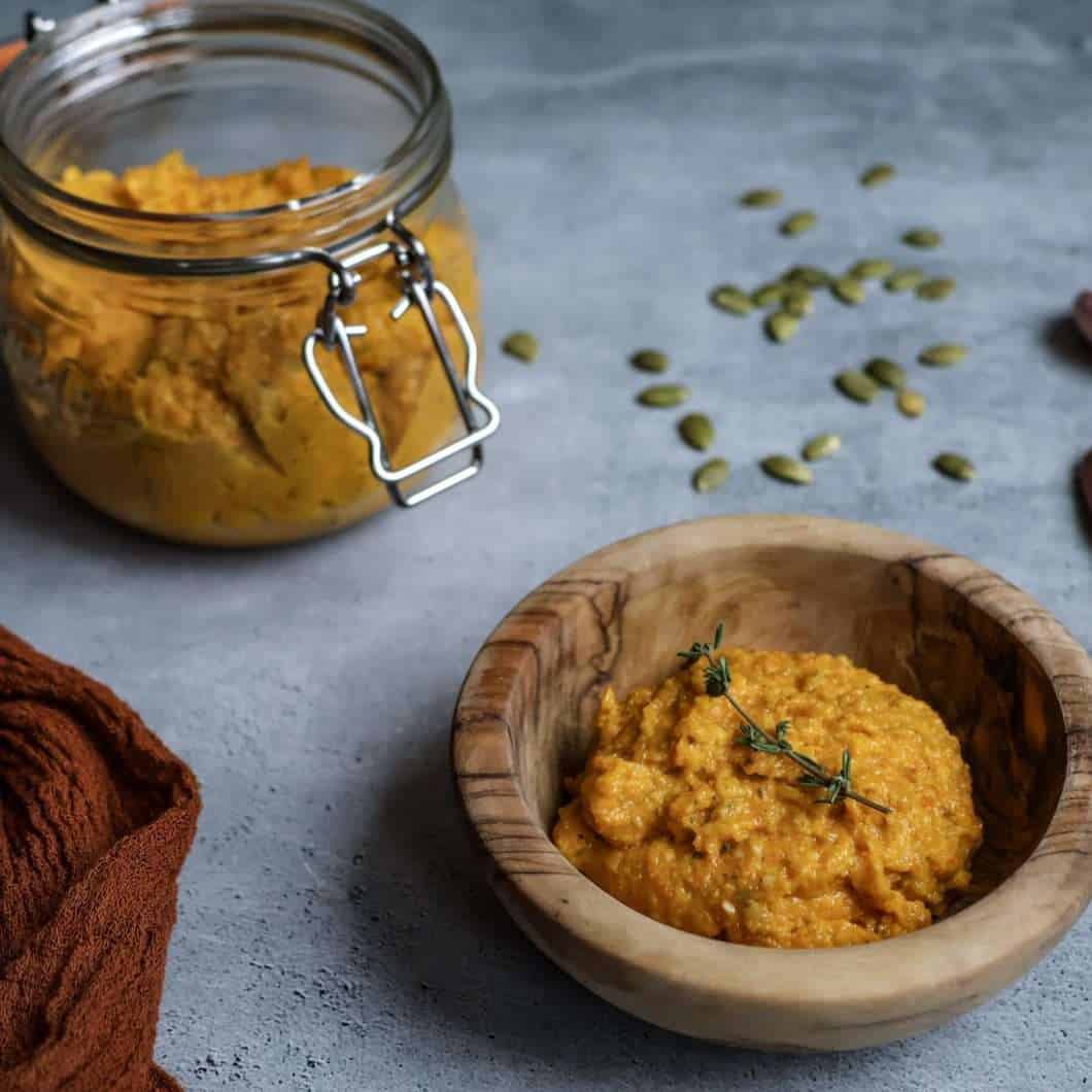 Carrot and Pumpkin Seed Pesto