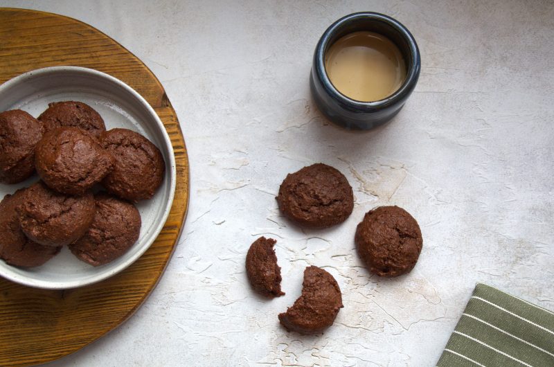 Vegan Chocolate Hazelnut Cookies (Grain Free)