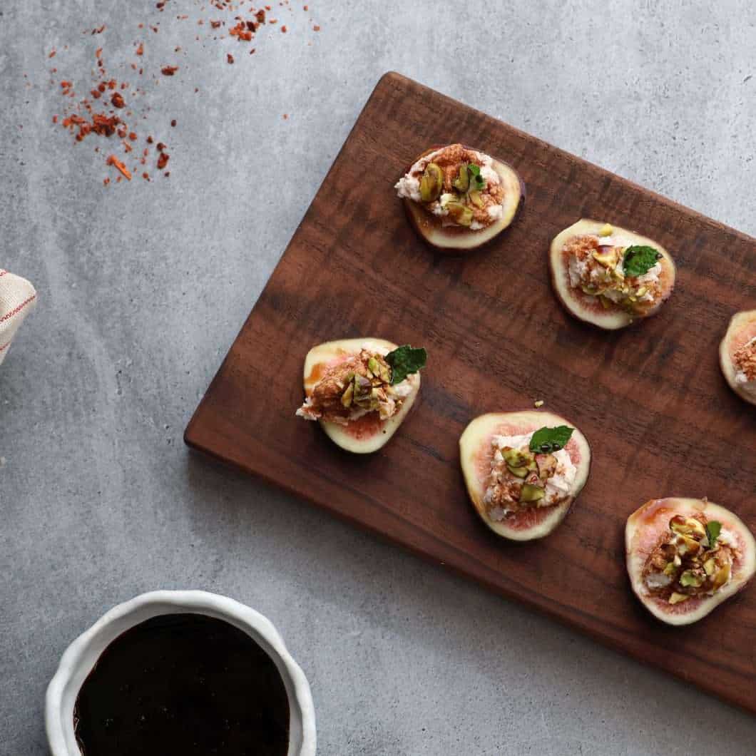 Spiced Goat Cheese and Fig Appetizer