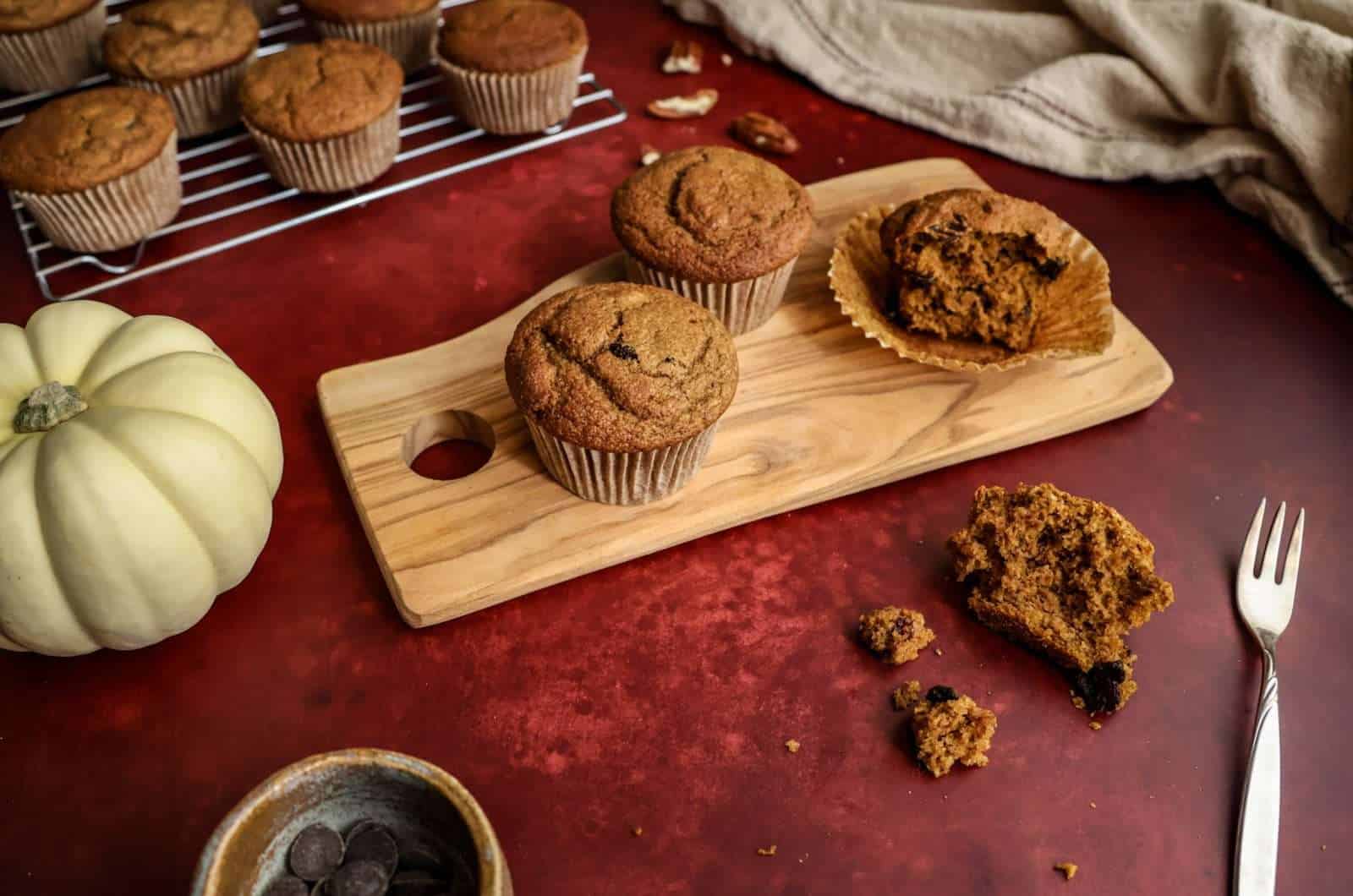 Tender Gluten-Free Pumpkin Muffins (Dairy-Free)