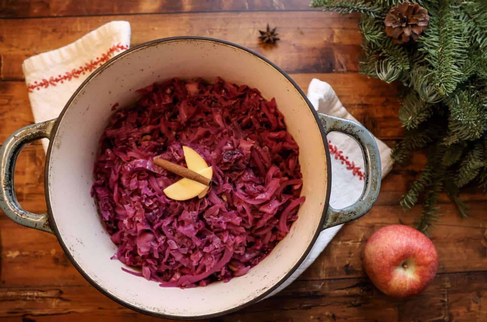 Nourishing Spiced Red Cabbage