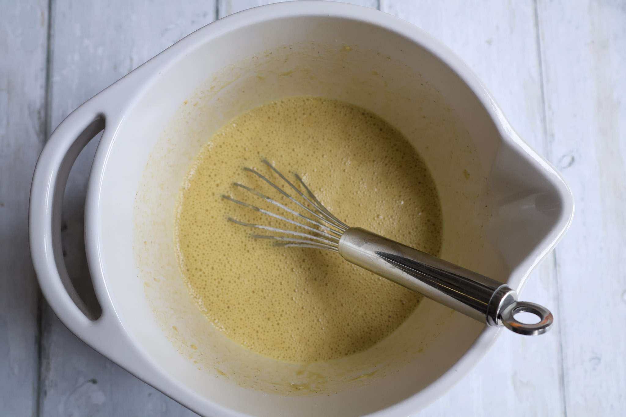 Batter for gluten-free crepes