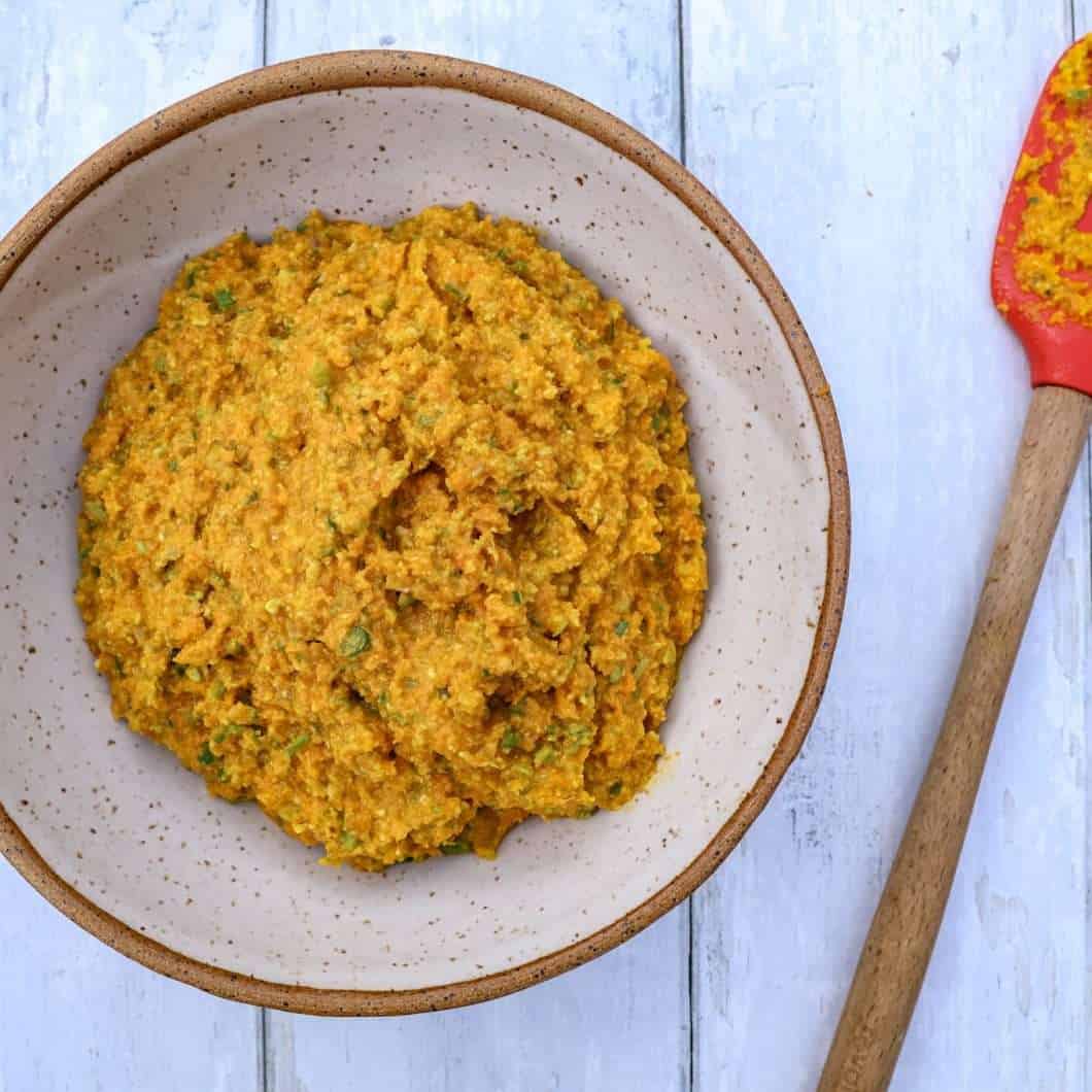 Carrot Garlic Scape Pesto